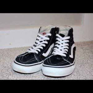Vans Hightops -black and white